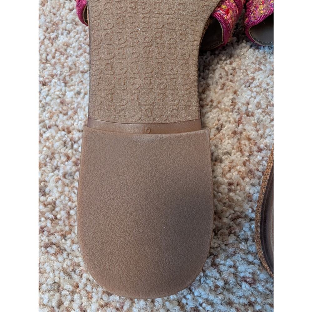 SAM EDELMAN BAMBINI Slide, Sandal by Anthropologie, size 10, Pink Tweed - Picture 4 of 8